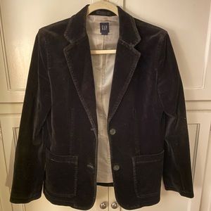 Gap Velvet Blazer